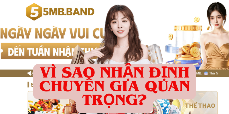 Vì sao nhận định chuyên gia quan trọng
